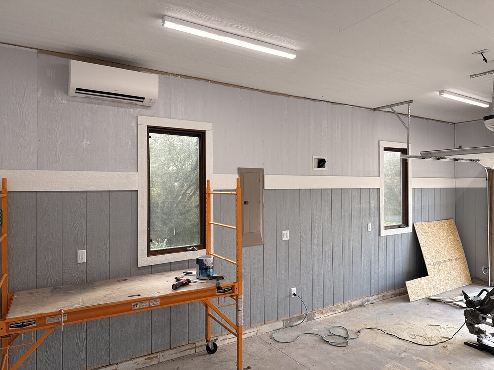 Commercial interior electrical install