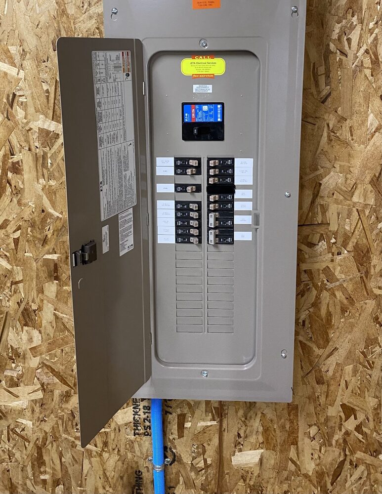 Breaker panel upgrade install