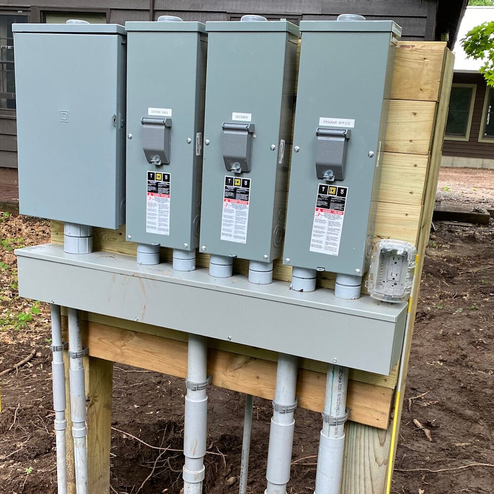 Service equipment install